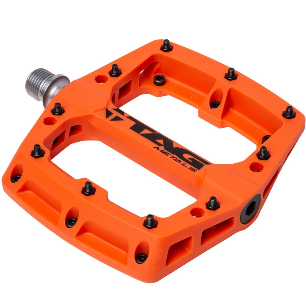TAG Metals T3 Pedals Nylon Orange