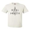 Go All Out XX-Large White Adult King in The North T-Shirt view 1