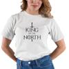 Go All Out XX-Large White Adult King in The North T-Shirt view 2