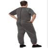 Ovidis Dementia Clothing - Alzheimers Anti-Strip Jumpsuit - Onesie for Elderly Men - Bobby Grey XL view 4