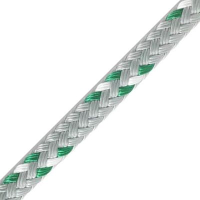 New England Ropes 3/8in - 10mm Viper Braid Green Fleck 10 Feet Long