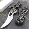 7" Dragon Biker Blade Design Stainless Steel Tactical Folding Pocket Knife view 2