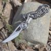 7" Dragon Biker Blade Design Stainless Steel Tactical Folding Pocket Knife view 3