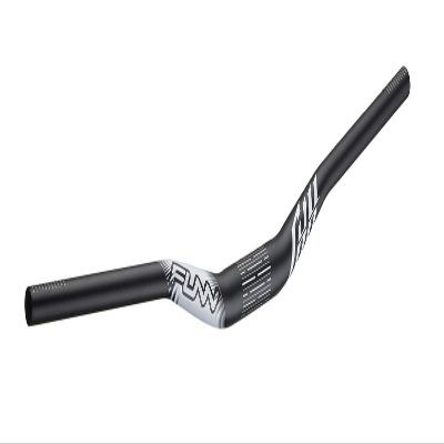 Funn Full On Mountain Bike Handlebar with Bar Clamp 35mm and Width 785mm, Tough and Lightweight Alloy Riser Handlebar for MTB, BMX and Road Bike, Rise 30mm MTB Handlebar (Black)