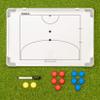 FORZA 18in x 12in Double-Sided Sports Coaching Whiteboard | 13 Sports Options - Magnetic Markers, Pen, and Eraser Included (Futsal, Without Carry Bag) view 2