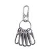 MecArmy CH6 Titanium Carabiner Keychain Clip, EDC Small Backpack Clip Heavy Duty Key Clips Quick Release Key Chain for Keys Outdoors view 1