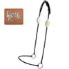 Billy Royal Comfort Concho Original Thread Arabian Halter (Black/Silver, Full) view 1