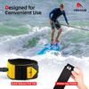 Abahub Premium Coil SUP Leash, 10 ft Yellow Coiled Paddle Board Leashes, 7.2mm Thick Legrope Strap for Longboard Surfboards, Stand-up Paddleboards, iSUP Replacement Leg Rope view 4