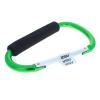 ASR Outdoor 6-Pack Green Jumbo Aluminum Carabiner Hiking Non-Locking Spring Clip Cushion Grip, 6.5 inch view 4
