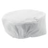 Winco Ventilated Pillbox Chef Hat, One Size, White view 2