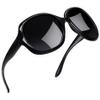 Joopin Oversized Sunglasses Womens Trendy, Polarized Big Black Sun Glasses for Woman UV Protection, Retro Ladies Large Square Shades Sunnies view 1