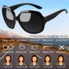 Joopin Oversized Sunglasses Womens Trendy, Polarized Big Black Sun Glasses for Woman UV Protection, Retro Ladies Large Square Shades Sunnies view 3