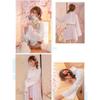 thefancypumpkin Japanese Style Handmade Sakura Fan Side Clips Kimono/Hanfu Hair Accessories for Cosplay/Wedding-E04 view 2