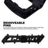 TAG Metals T3 Pedals Nylon Black view 2