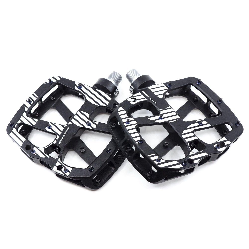 ethirteen Components Plus Flat Pedals Black, Set