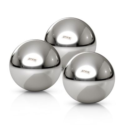 (3 Pieces) PGN - 1-1/16" Inch (27 mm) Pinball Replacement Steel Balls G100