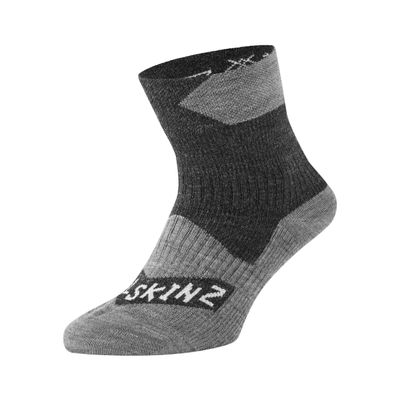SEALSKINZ | Bircham | Unisex Waterproof All Weather Ankle Length Sock | Running, Trekking, Camping & Everyday Use | Merino Wool Lining | 4-Way-Stretch