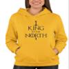 4X-Large Gold Mens King In The North Sweatshirt Hoodie view 2