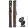 2x2/2x4 Hard Premium Pool Cue Case 2B2S/2B4S Billiard Stick Carrying Cue Case Spring Loaded, (Several Colors (2x4-Brown) view 2