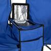 SHG_shop Double Folding Chairs Umbrella Table Cooler Bag for Outdoor Picnic Beach Camping Pool BBQ | Camp Chairs, Lawn Chairs, Beach Chairs with Canopy Shade & Chair Umbrella for Adults & Kids. view 3