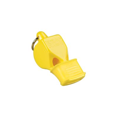 Fox 40 CMG Whistle with Cushioned Mouth Grip, Yellow