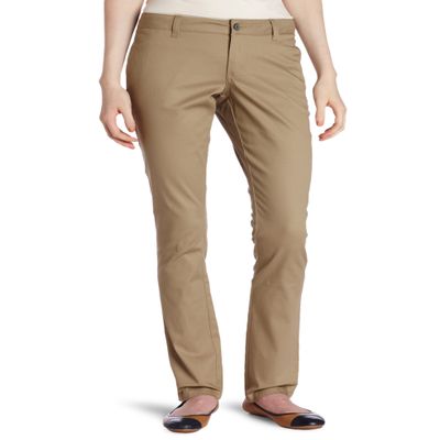 Dickies Girl Junior's Original 4 Pocket Skinny Leg Pant (24, Khaki)
