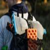 Vecto Water Collection and Filtration Bag 2 Liter Blue - 28mm Neck Compatible With Popular Filters - Wide Opening For Easy Water Collection - Lightweight, Compact, Durable Tethered Cap and Slider view 2