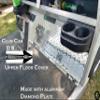 J & O Carts Parts Club Car DS Golf Cart Polished Aluminum Diamond Plate Upper Floor view 2