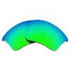 Alphax Emerald Green Mirrored Polarized Replacement Lenses for Oakley Half Jacket 2.0 XL Sunglasses view 2