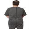 Ovidis Dementia Clothing - Alzheimers Anti-Strip Jumpsuit - Onesie for Elderly Men - Bobby Grey L view 2