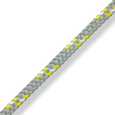 New England Ropes 3/8in - 10mm Viper Braid Yellow Fleck 70 Feet Long