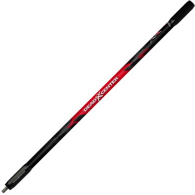 Dead Center Archery Products Diamond Series Carbon Stabilizer (Red, 28)