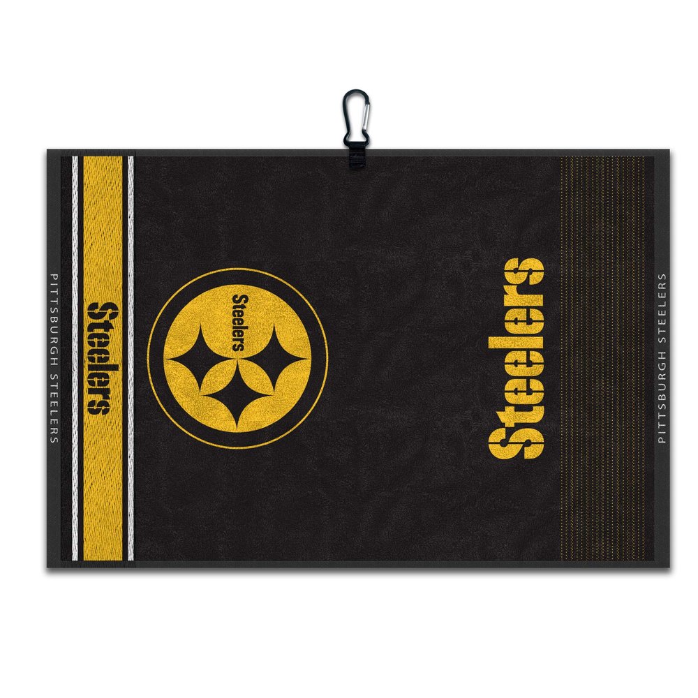 Team Effort Face/Club Jacquard Towel NFL Pittsburgh Steelers