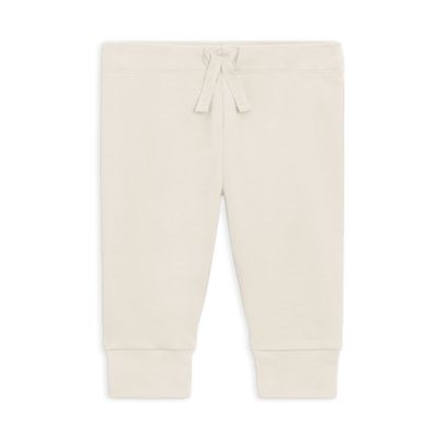 Colored Organics - Cruz Joggers Organic Cotton Baby Pants - Kids & Baby Clothes - Natural - 6-12M