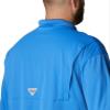Columbia Men's Perfect Cast Polo Shirt, Vivid Blue, XX-Small view 3