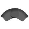 Alphax Black Chrome Polarized Replacement Lenses for Oakley Half Jacket 2.0 XL OO9154 view 3