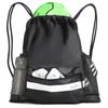 Athletico Drawstring Soccer Bag - Soccer Backpack Can Also Carry Baskeyball or Volleyball (Black) view 1