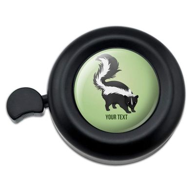GRAPHICS & MORE Personalized Custom 1 Line Skunk Bicycle Handlebar Bike Bell