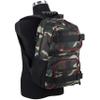 Eastsport Travel Skateboard Backpack Double Strap Laptop Bag Multi-Sport Design for Men and Women, Black Green Camo Red Trim view 4
