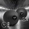 Yes4All 40 lbs Slam Ball, Medicine Ball for Strength and Workout - Fitness Exercise Ball with Grip Tread & Durable Rubber Shell (40lbs, Black) view 2
