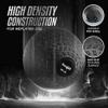 Yes4All 40 lbs Slam Ball, Medicine Ball for Strength and Workout - Fitness Exercise Ball with Grip Tread & Durable Rubber Shell (40lbs, Black) view 3