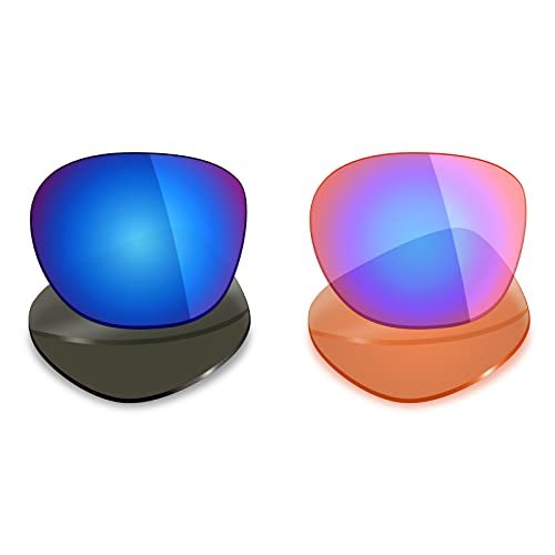 Mryok 2 Pair Polarized Replacement Lenses for Oakley Latch Sunglass - Options