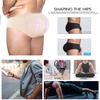 NonEcho Men Padded Brief Shapewear Shorts Butt Booster Underwear Hip-up Body Shaper Boxer Enhancer Beige 4X-Large view 4