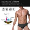 NonEcho Men Padded Brief Shapewear Shorts Butt Booster Underwear Hip-up Body Shaper Boxer Enhancer XX-Large view 3
