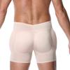 NonEcho Men Padded Underwear Briefs Boxers Men Butt Booster Hip Enhancer 4 Detachable Pads view 3