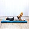 Leewadee Trifold Mattress Standard  Comfortable Thai Massage Pad, Foldable Floor Mattress Filled with Kapok, Perfect to Use as a Sleeping Mat 79 x 28 inches, Light Blue view 2