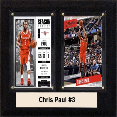 C&I Collectables NBA Houston Rockets Mens 68CPAULHOUN/A Brown Brown 68CPAULHOU, Brown, N/A
