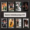 C&I Collectables NBA Milwaukee Bucks Mens 1215ANTEO8CNBA 12"x15" Giannis Antetokounmpo Milwaukee Bucks 8-Card Plaque, Brown, N/A view 1