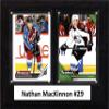 C&I Collectables NHL Colorado Avalanche Mens 68MACKINNONNHL 6"x8" Nathan MacKinnon Colorado Avalanche Two Card Plaque, Brown, N/A view 1