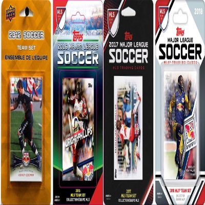 C&I Collectables MLS New York Red Bulls Mens RBULLS418TSN/A Brown Brown RBULLS418TS, Brown, N/A